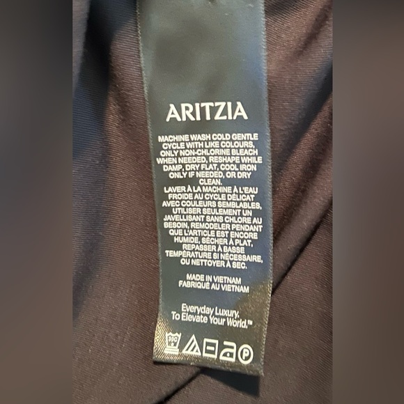 NWT Wilfred Corelli Black Midi Dress - Picture 6 of 11